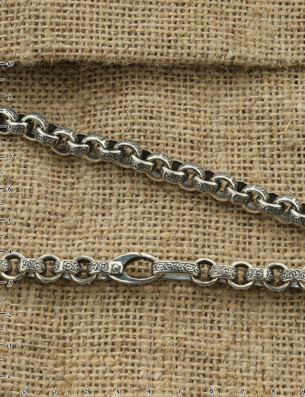 Цепь из серебра 925 пробы