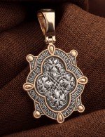 Образок из золота 585 пробы