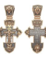 Крест из золота 585 пробы