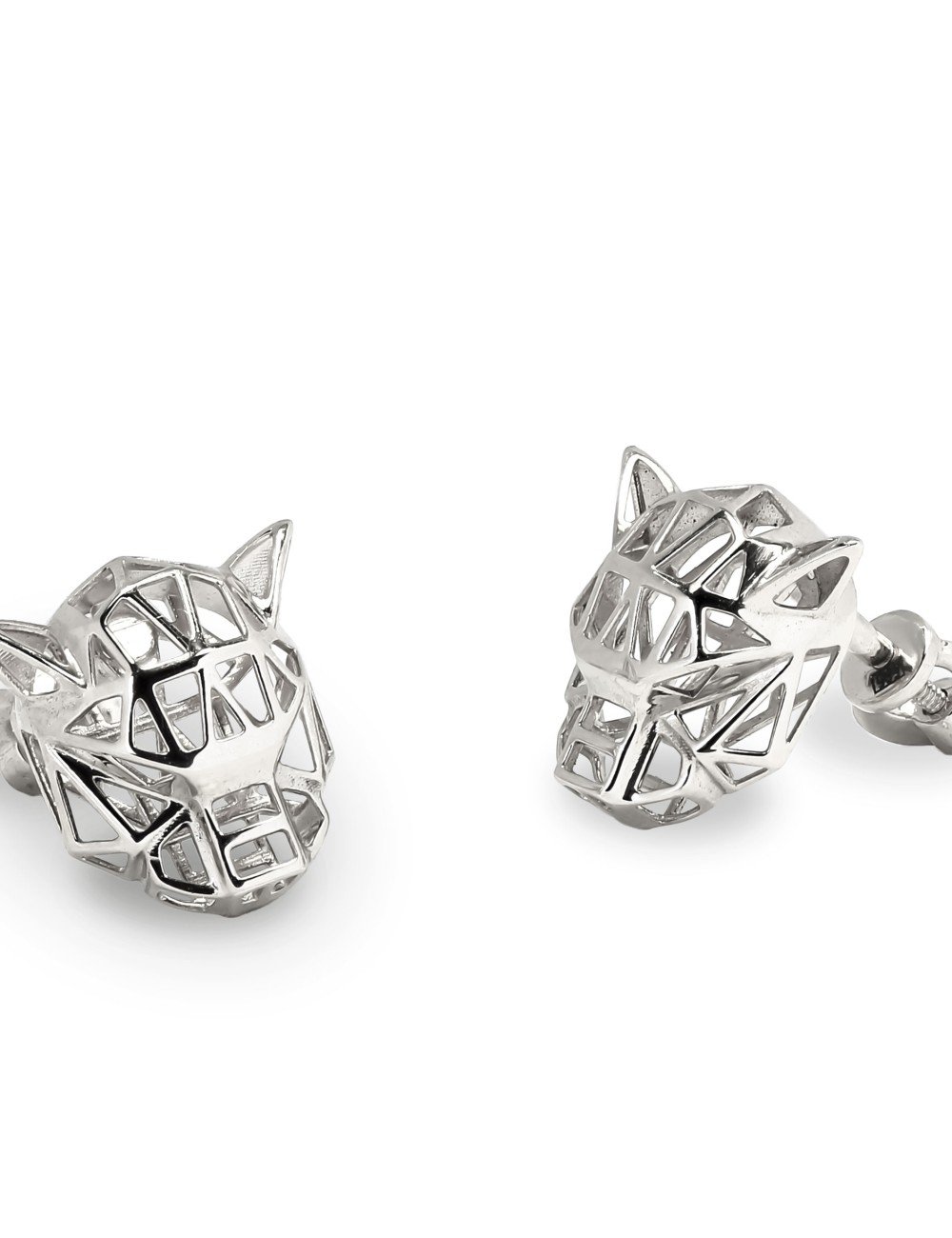 Серьги из белого золота