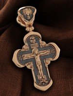 Крест из золота 585 пробы