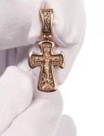 Крест из золота 585 пробы