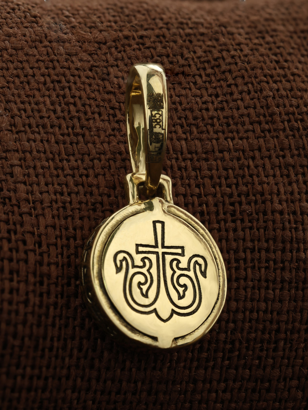 Образок из лимонного золота