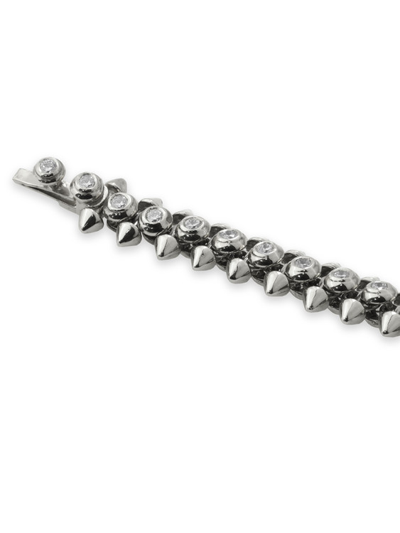 Браслет из белого золота c бриллиантами