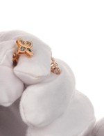 Серьги из золота 585 пробы c бриллиантами