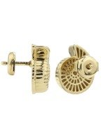 Серьги из лимонного золота