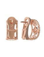 Серьги из золота 585 пробы c бриллиантами