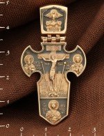 Крест из золота 585 пробы