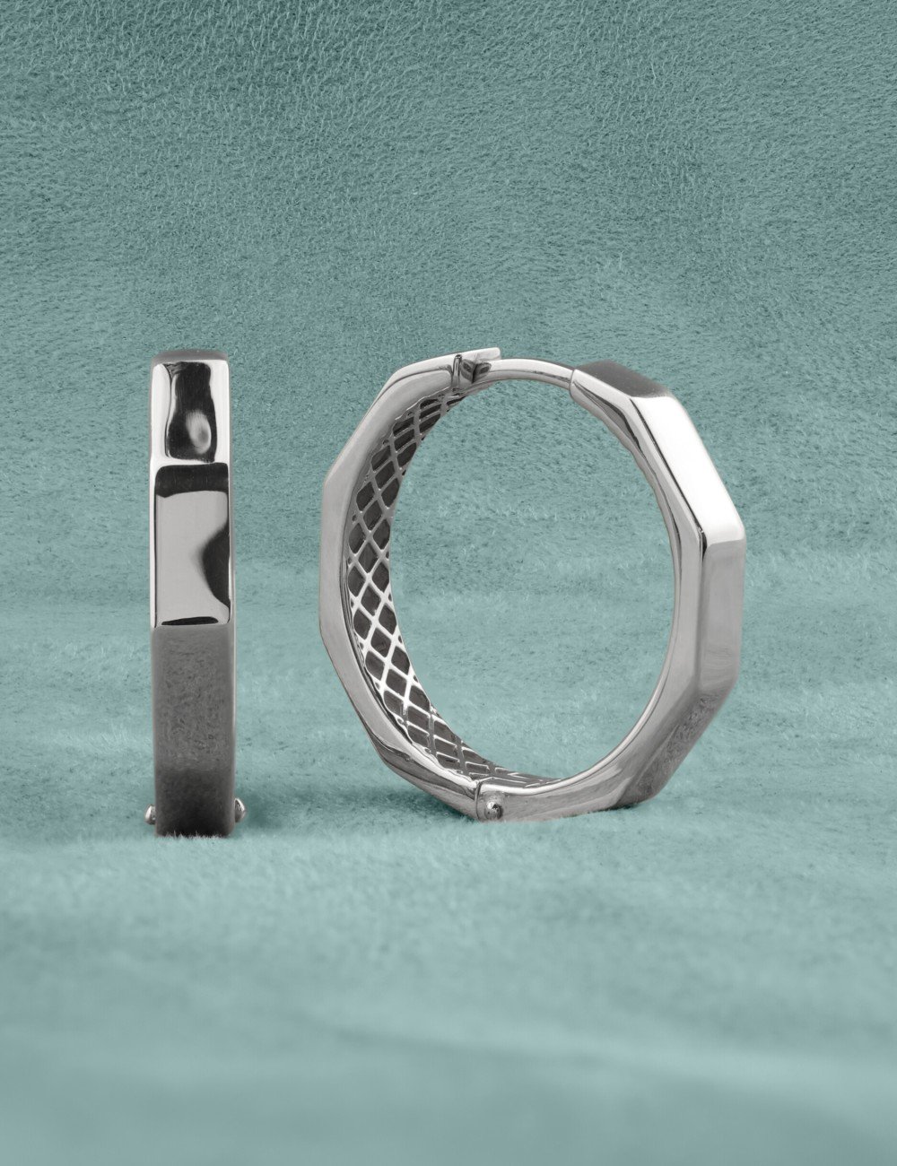 Серьги из белого золота 585 пробы