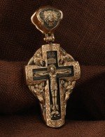 Крест из золота 585 пробы