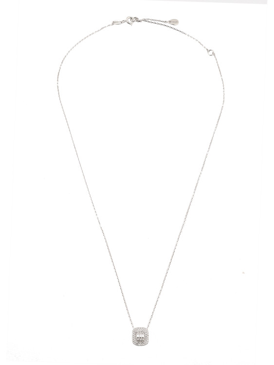 Колье из белого золота c бриллиантами