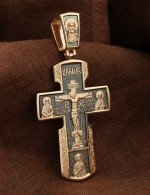 Крест из золота 585 пробы