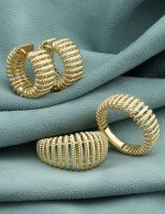 Кольцо из лимонного золота 585 пробы