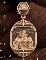 Образок из золота 585 пробы