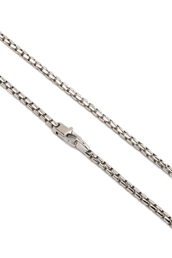 Цепь из белого золота