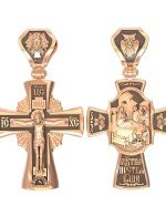 Крест из золота 585 пробы