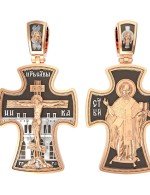 Крест из золота 585 пробы
