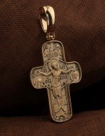 Крест из золота 585 пробы