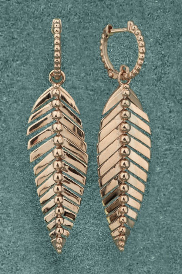 Серьги из золота 585 пробы