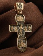 Крест из золота 585 пробы