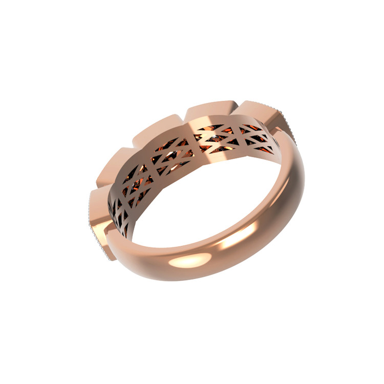 Кольцо из золота c бриллиантами