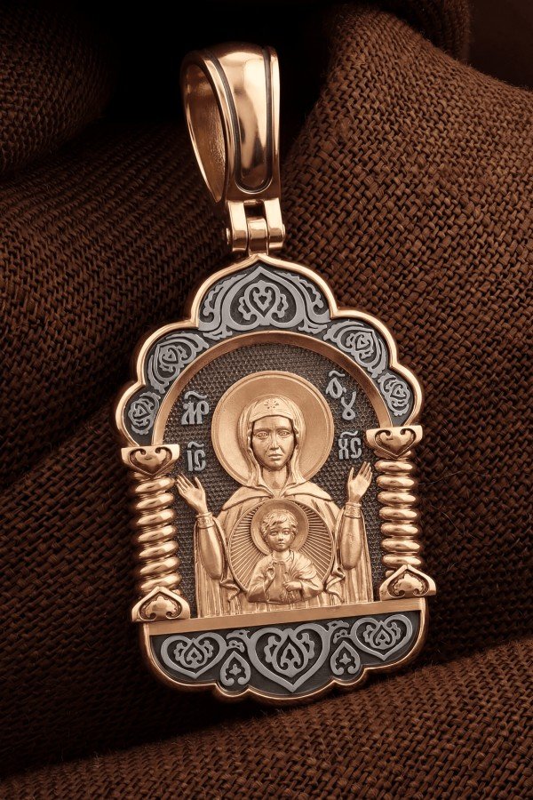 Образок из золота