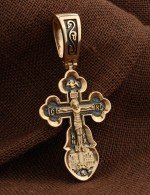Крест из золота 585 пробы