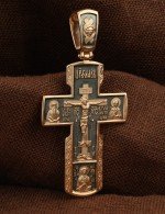 Крест из золота 585 пробы