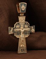 Крест из золота 585 пробы