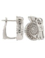 Серьги из белого золота