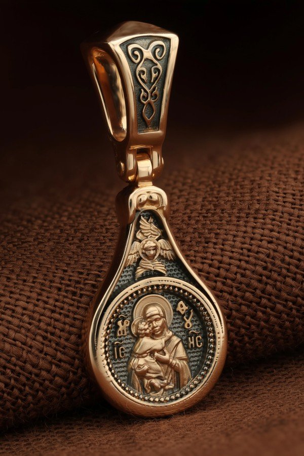 Образок из золота 585 пробы