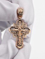 Крест из золота 585 пробы