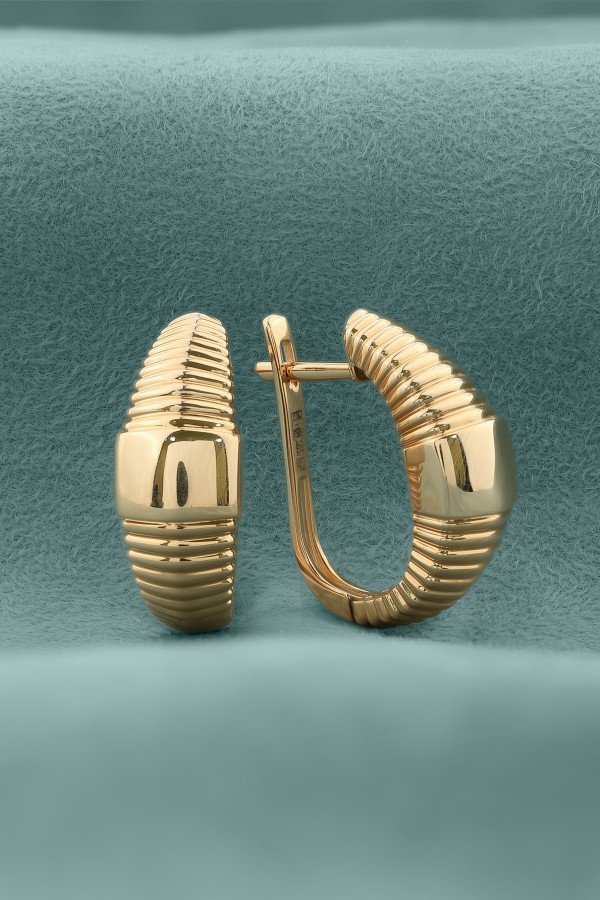 Серьги из золота 585 пробы