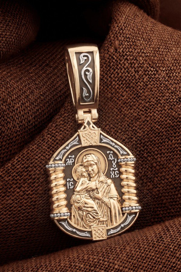 Образок из золота 585 пробы