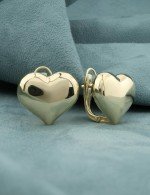 Серьги из лимонного золота 585 пробы