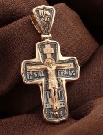 Крест из золота 585 пробы