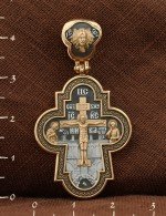 Крест из золота 585 пробы