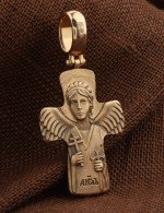 Крест из золота 585 пробы