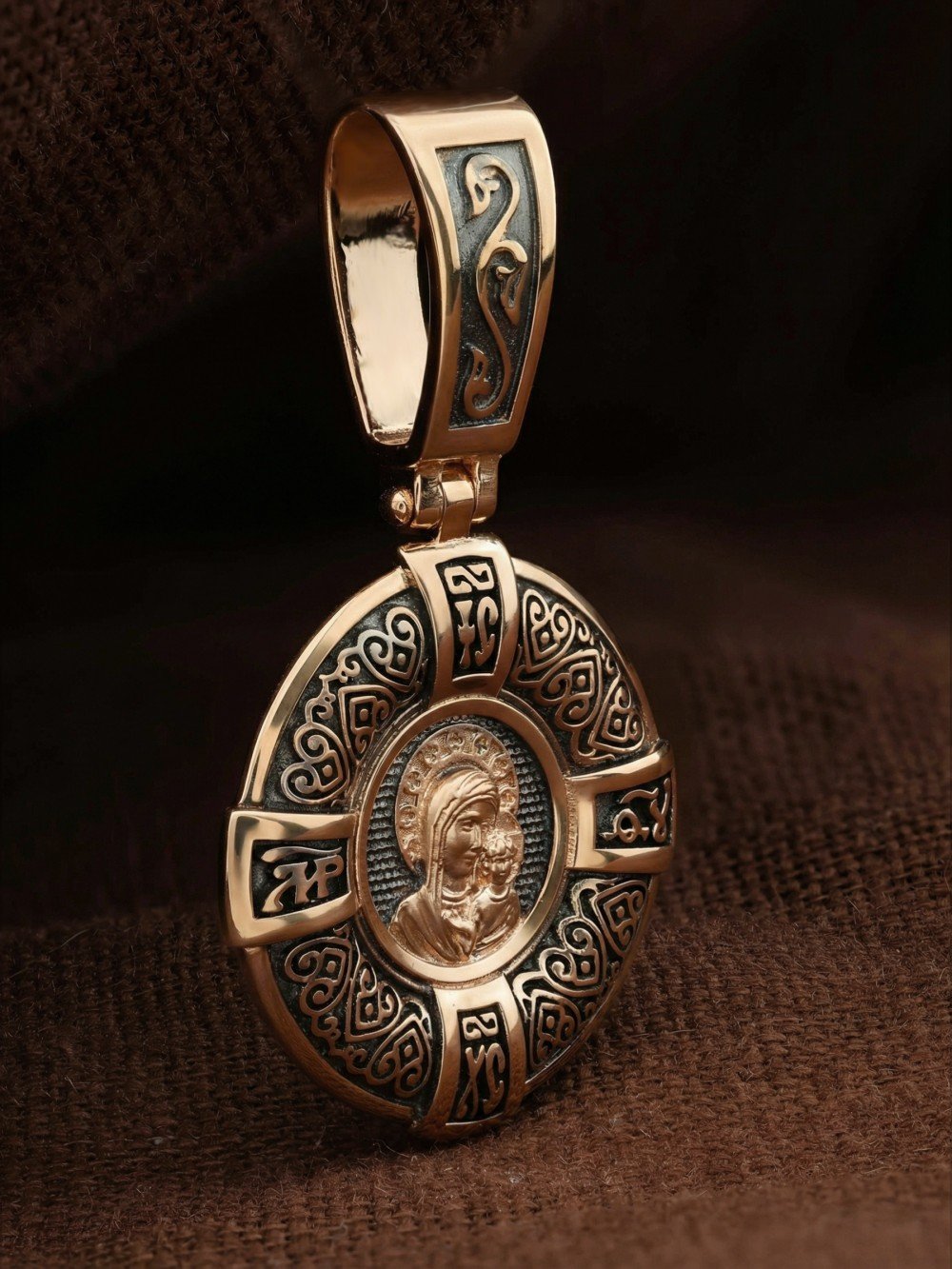 Образок из золота