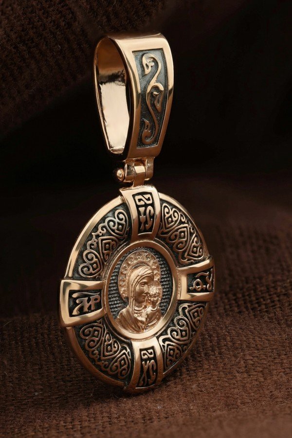 Образок из золота 585 пробы