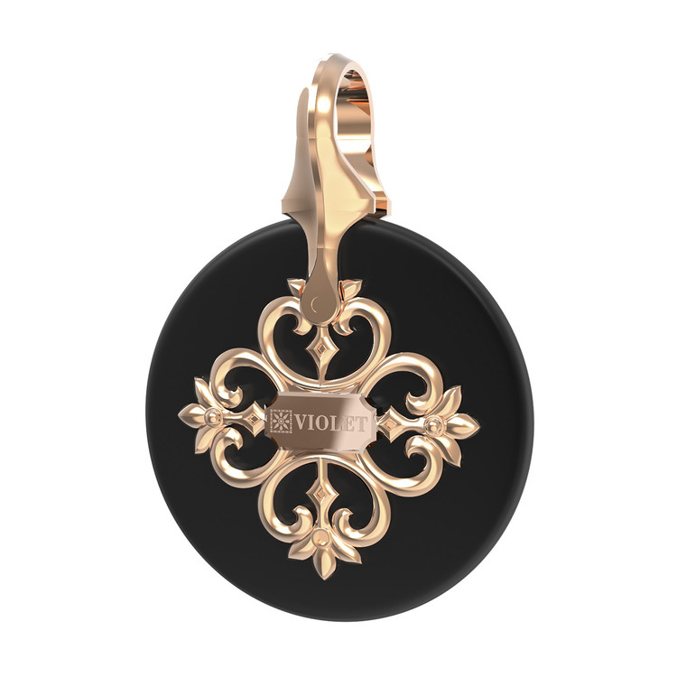 Подвеска из золота c ониксом