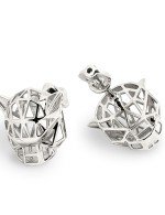 Серьги из белого золота