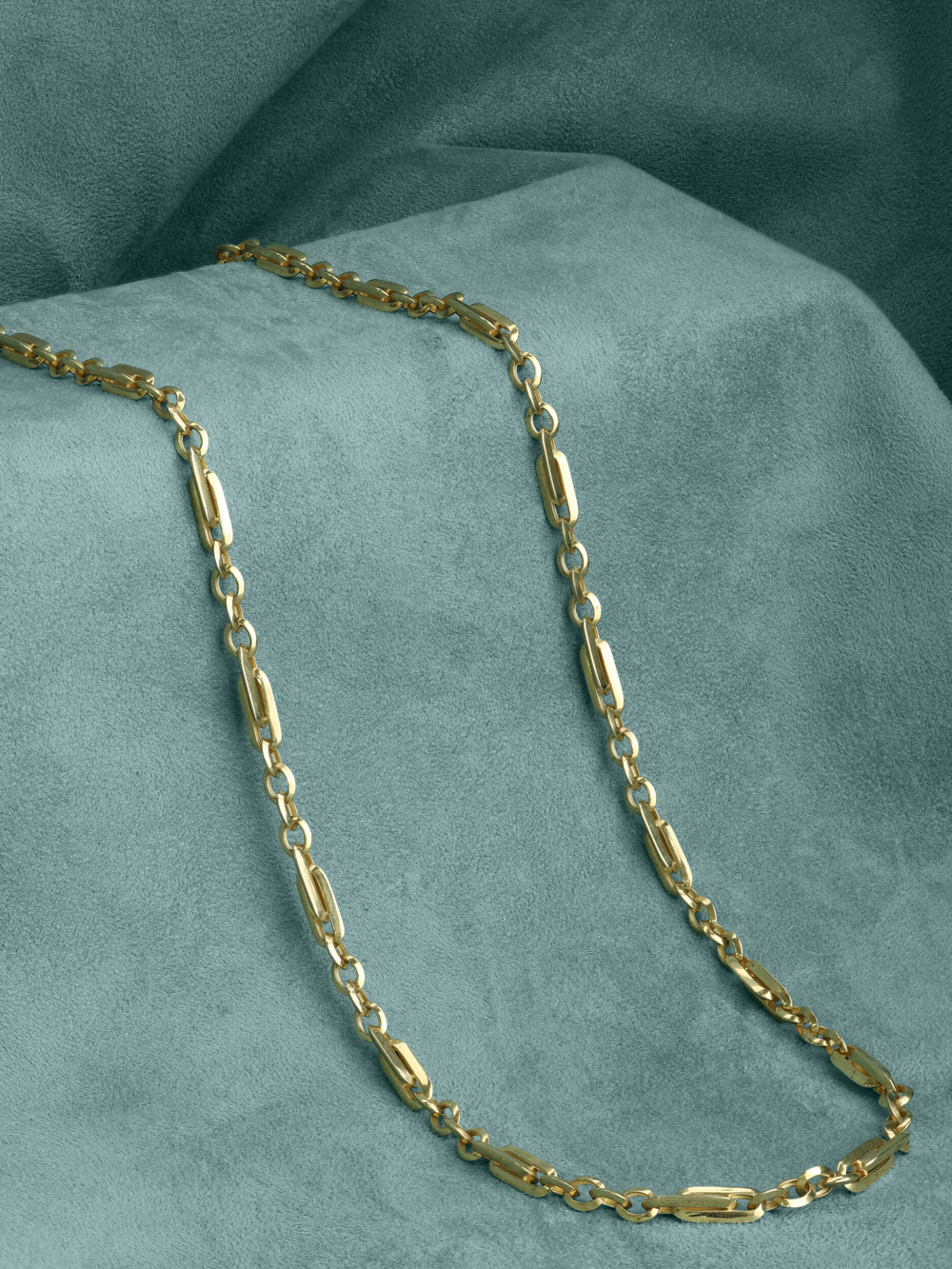 Цепь из лимонного золота