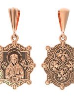 Образок из золота 585 пробы