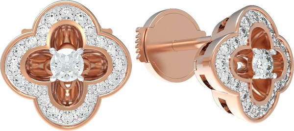 Серьги из золота c бриллиантами