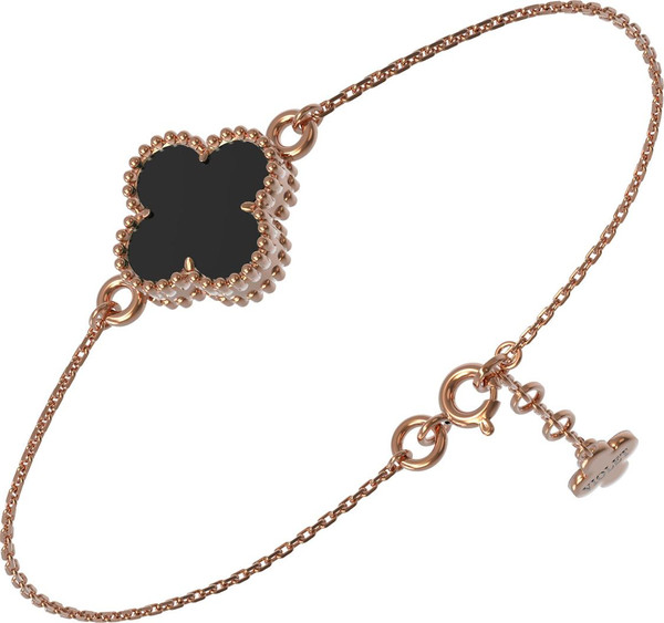 Браслет из золота c ониксом