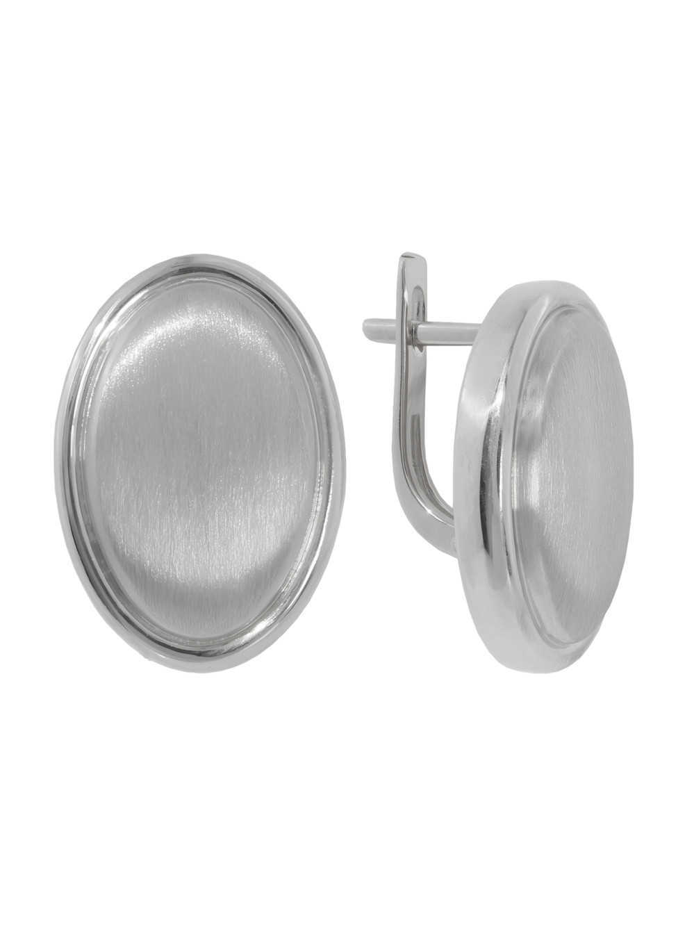 Серьги из белого золота