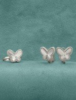 Кольцо из белого золота c рубином