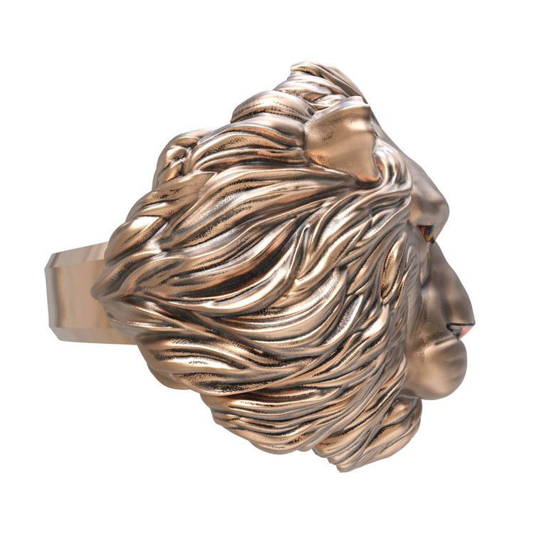 Кольцо из золота c эмалью