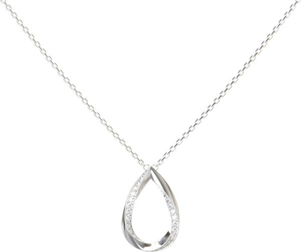 Колье из белого золота c бриллиантами